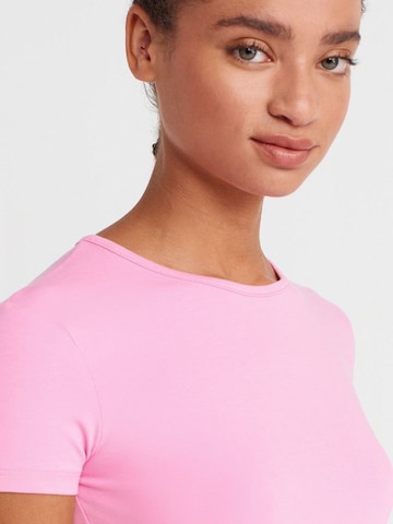 T-shirt 'T-Shirts' Dilvin en rose