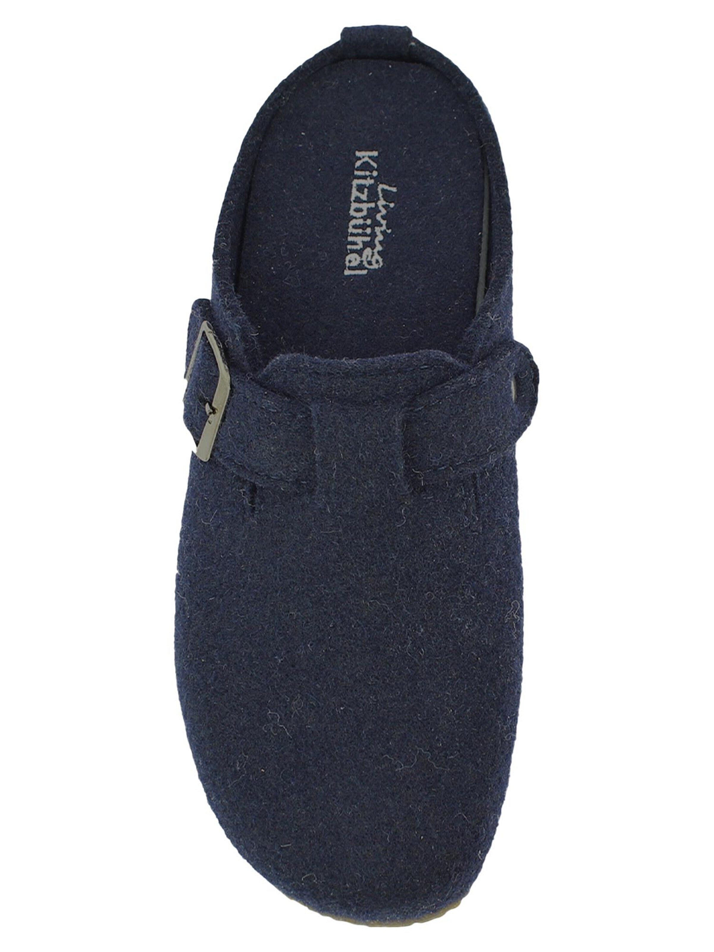 Living Kitzbühel Slipper 'Filz' in Blue