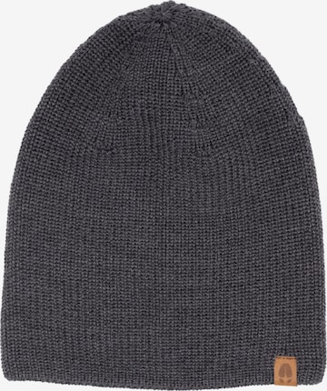 KOPYTO Mütze 'HIRSCH' in Grau: Vorderseite