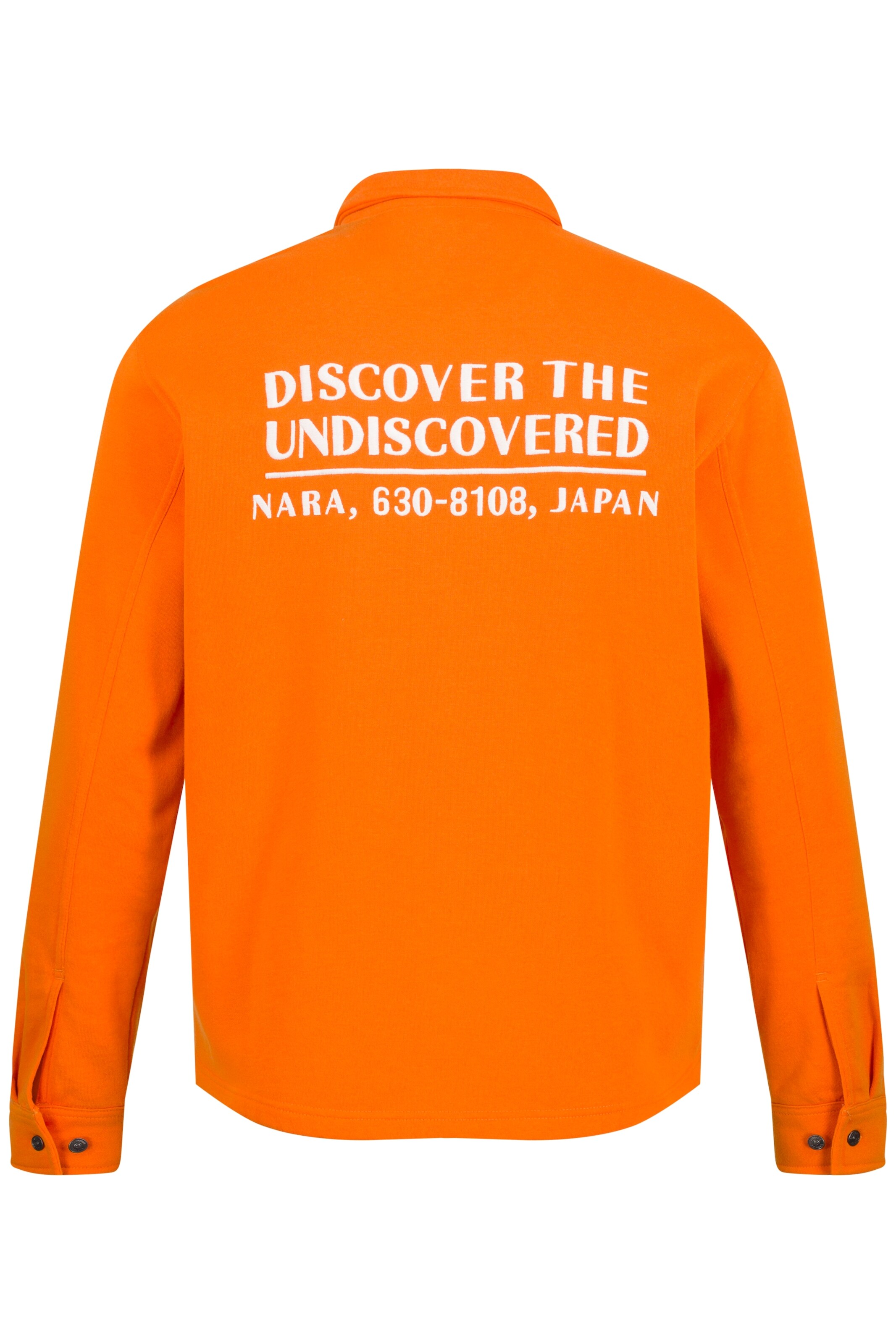 STHUGE Comfort fit Button Up Shirt in Orange