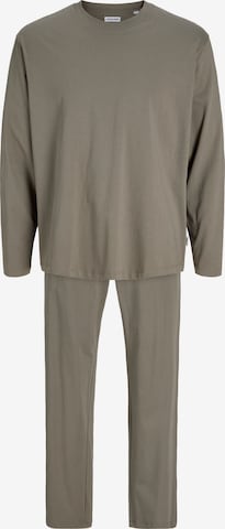 JACK & JONES - Pijama largo 'JACALFRED' en verde: frente