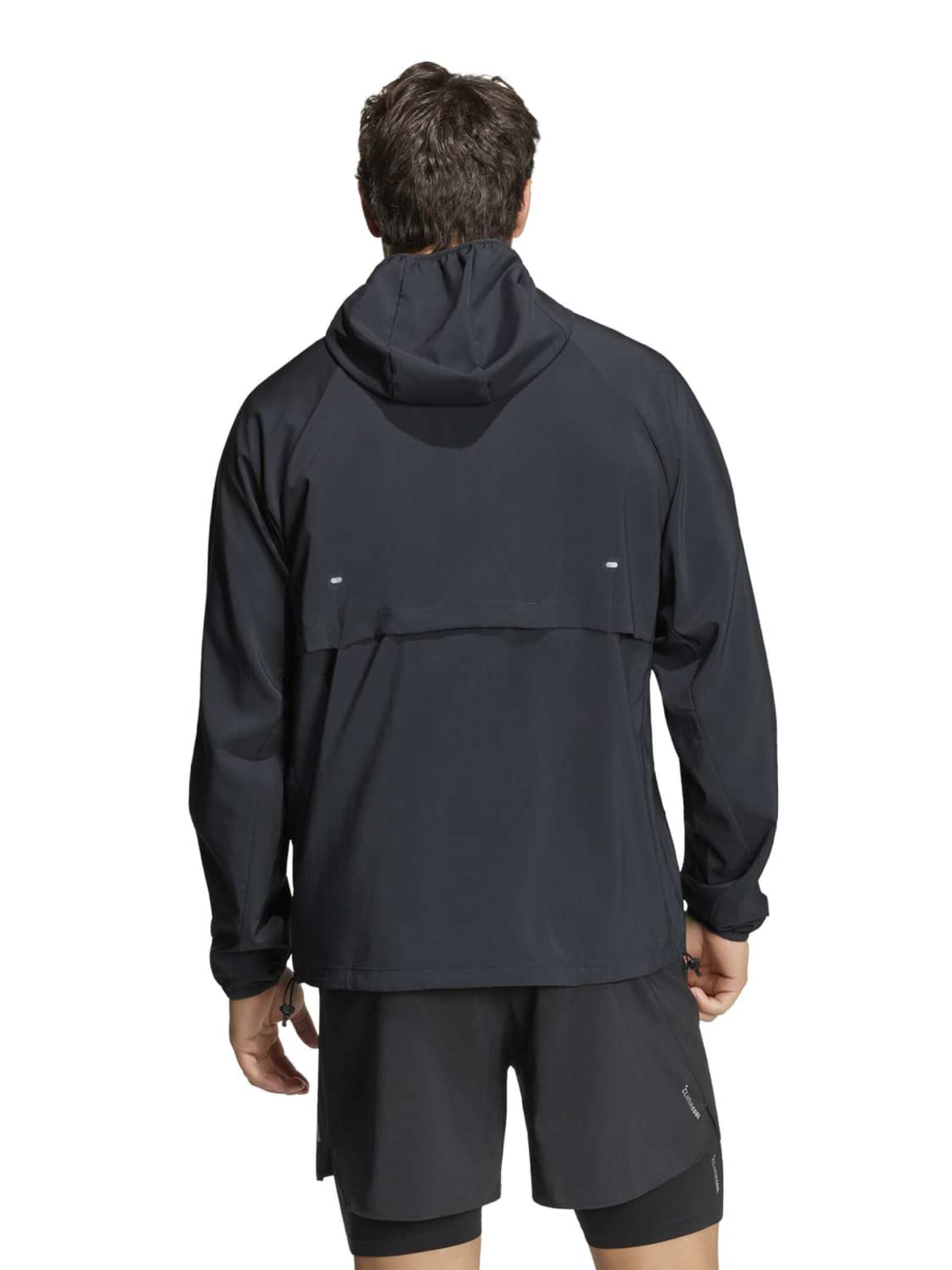ADIDAS PERFORMANCE Μπουφάν άσκησης 'Adi365 Running Essentials' σε μαύρο
