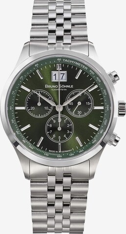 Bruno Söhnle Analog Watch in Green: front