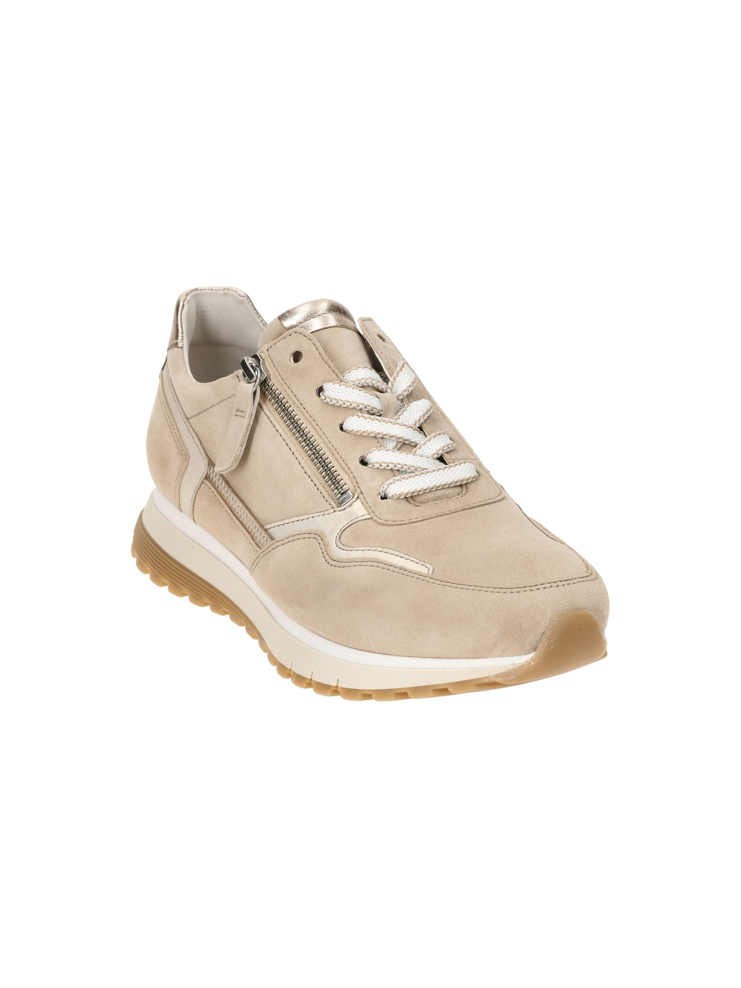 GABOR Schnürschuh in Beige