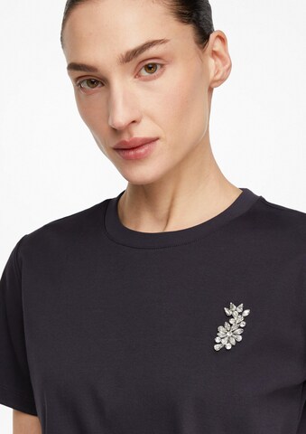 COMMA Shirt in Blauw