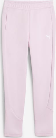 PUMA Regular Спортен панталон в лилав: отпред