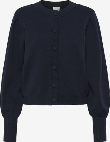 YAS Gebreid vest 'YASFonny' in Blauw: voorkant