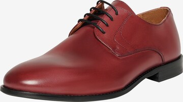 Henry Stevens Lace-Up Shoes 'Wallace' in Red: front