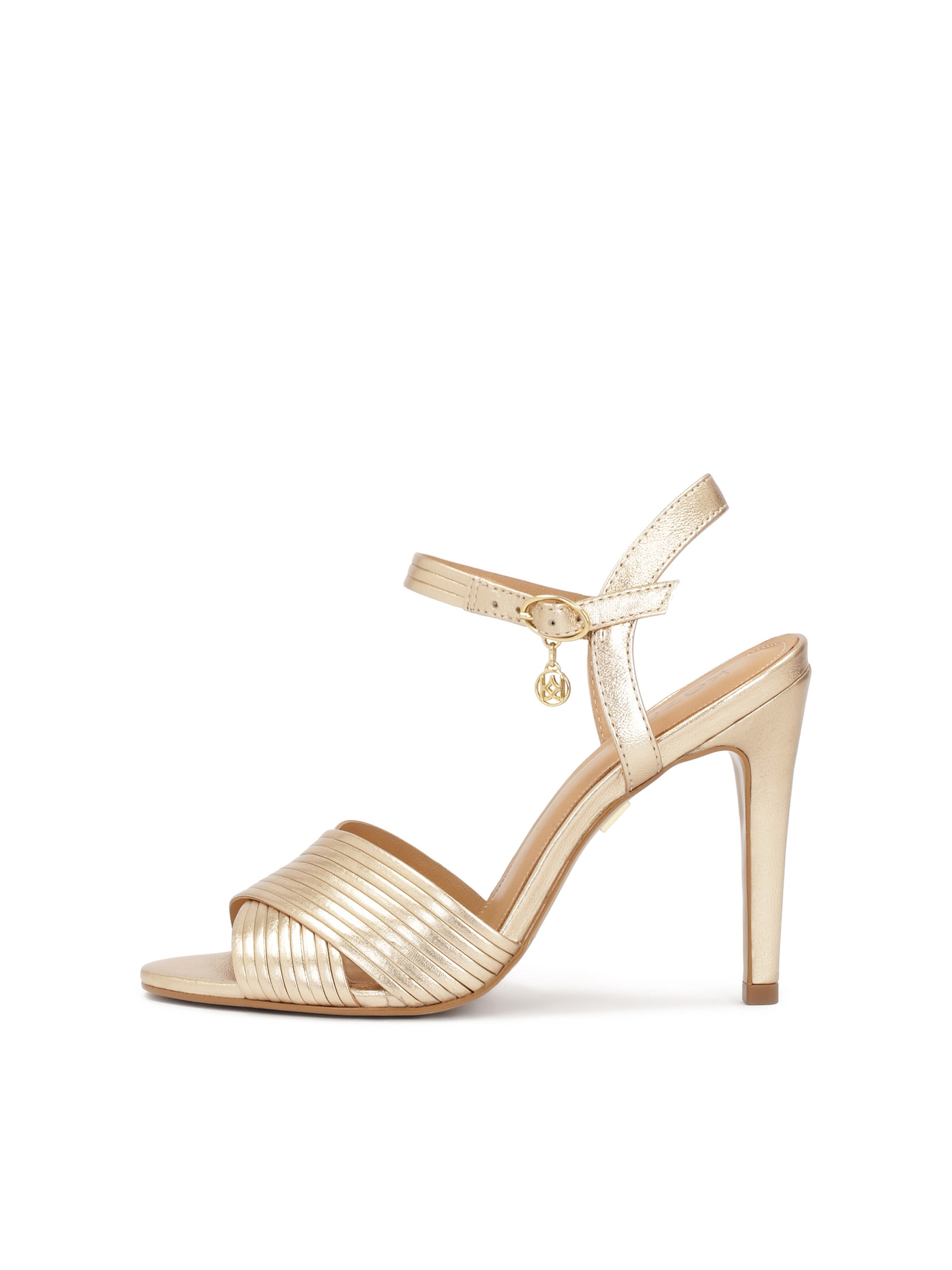 Kazar Siksniņsandales, krāsa - Zelts, Preces skats