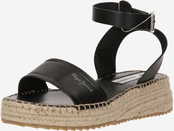 Pepe Jeans Sandal 'KATE' in Black: front