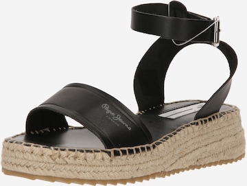 Pepe Jeans Sandals 'KATE' in Black: front