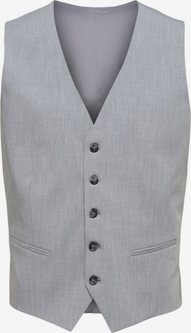 Gilet de costume SELECTED HOMME en gris : devant