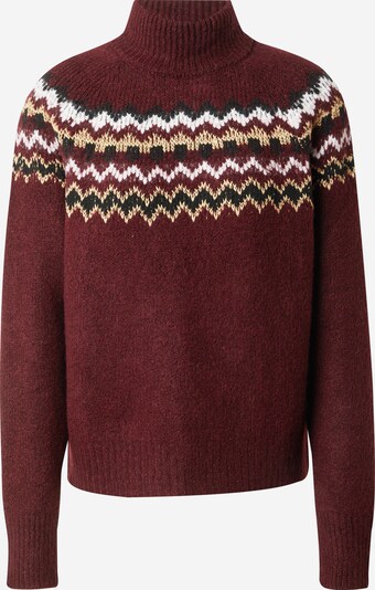 Guido Maria Kretschmer Women Sweater 'Margarete' in Mixed colors / Burgundy, Item view
