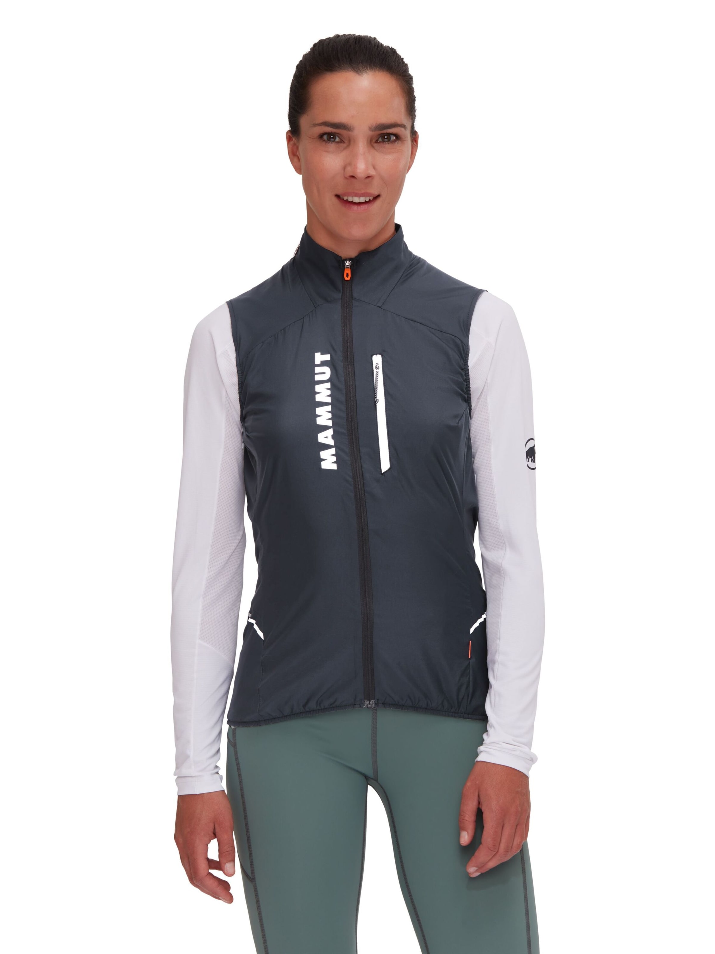 MAMMUT Sportweste 'Aenergy' in Schwarz: Vorderseite