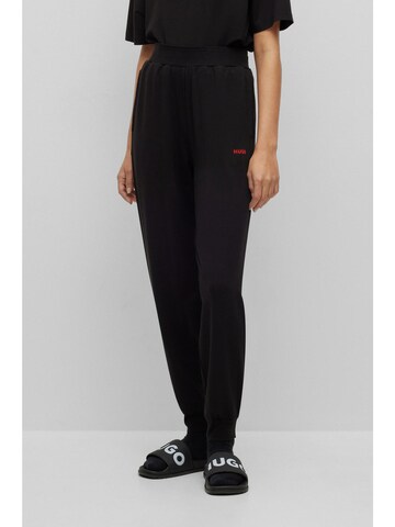 HUGO Tapered Trousers 'Shuffle' in Black: front