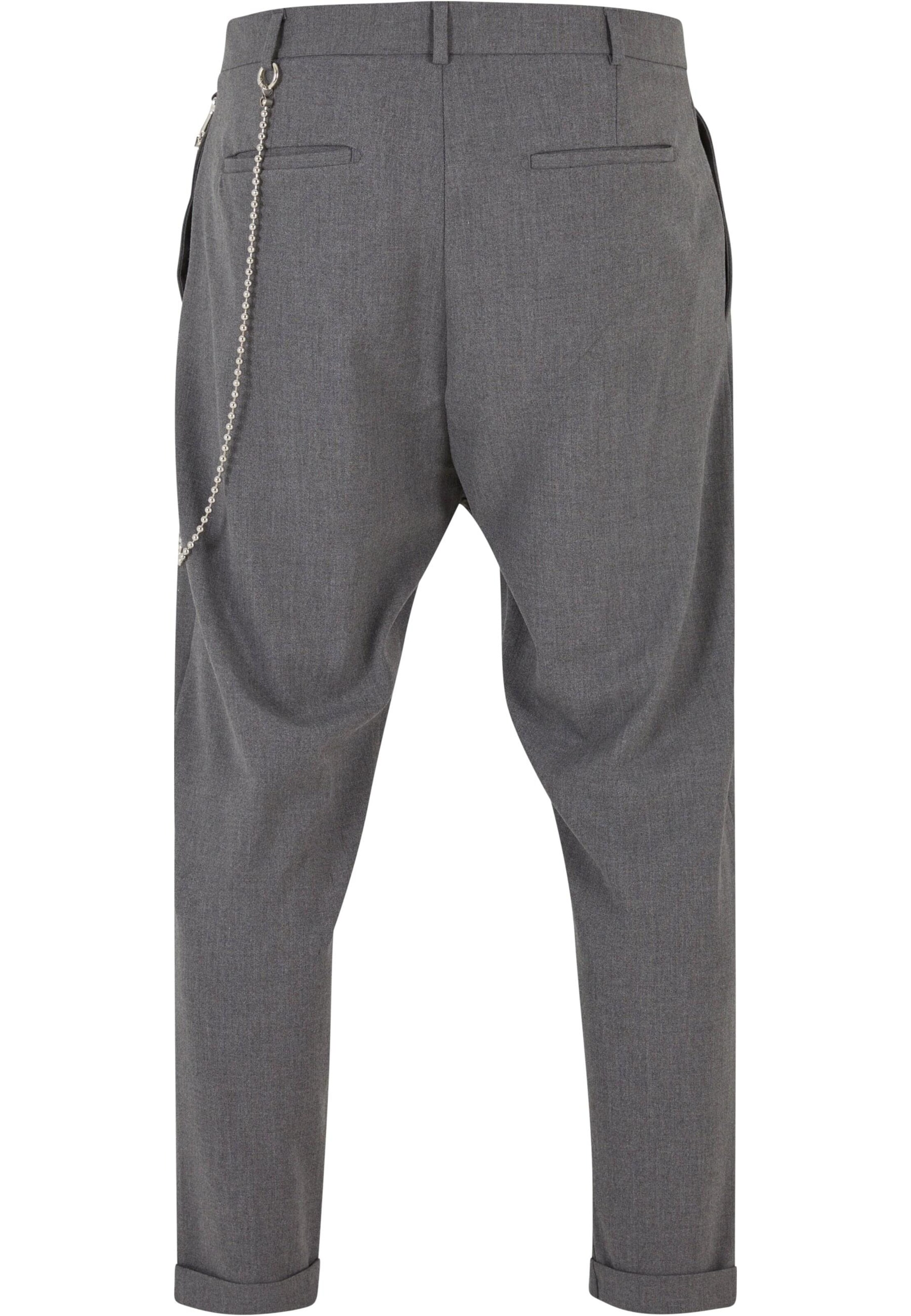 2Y Premium Regular Pleat-Front Pants in Grey