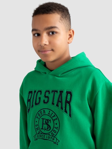 BIG STAR Sweatshirt 'JEFFERSON' in Groen