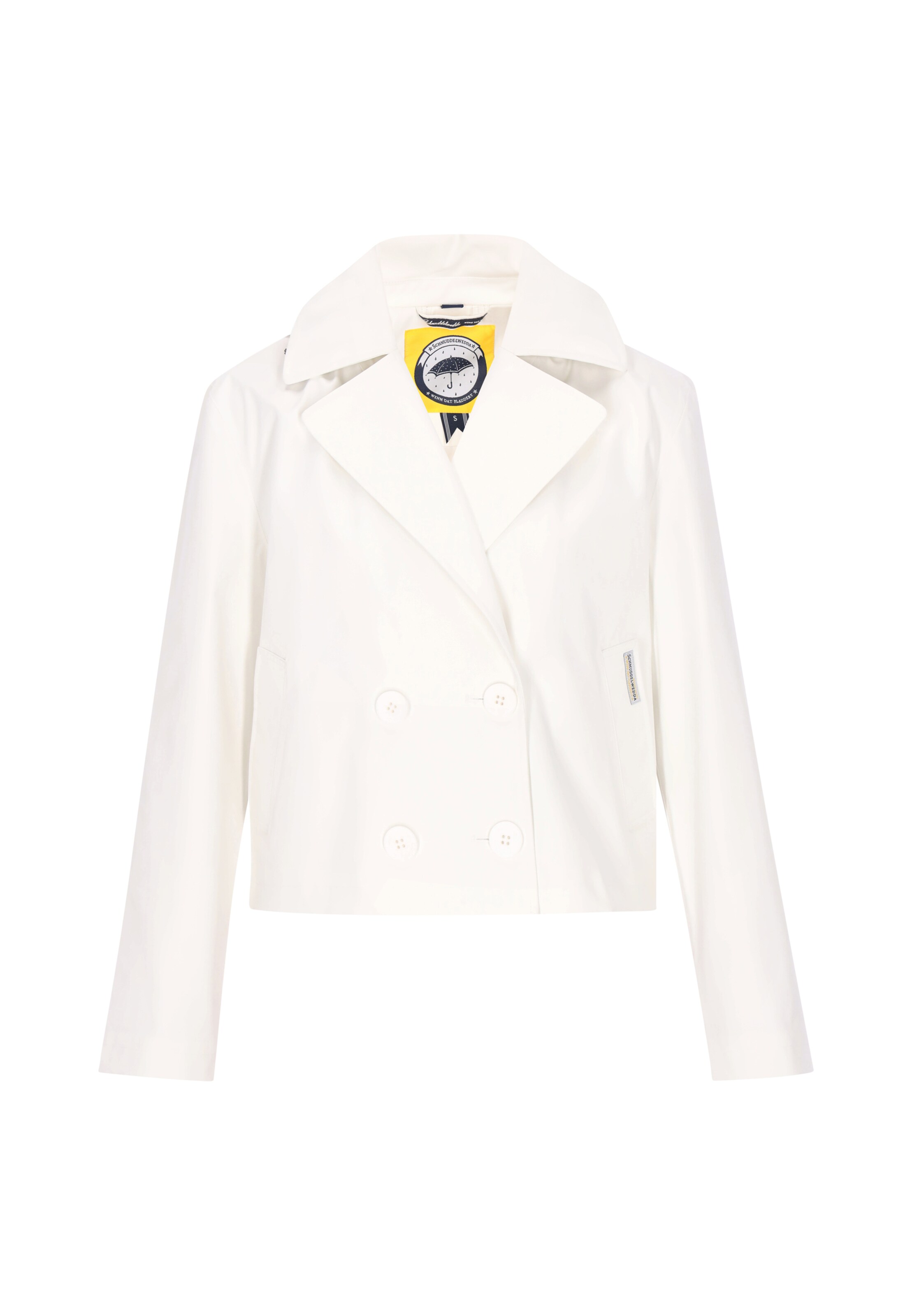 Schmuddelwedda Veste fonctionnelle 'Functional' en blanc cassé, Vue avec produit