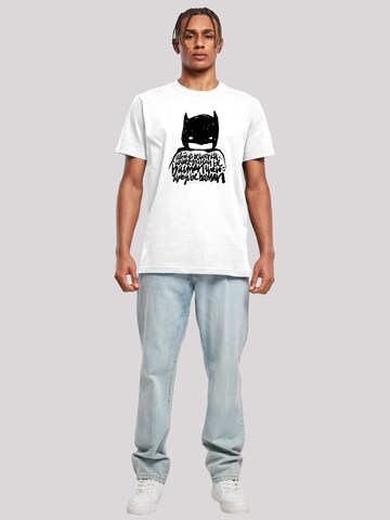 T-Shirt 'DC Comics Batman Always Be Yourself' F4NT4STIC en blanc