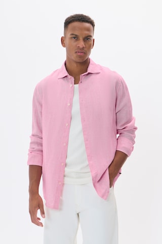 Matinique Regular Fit Hemd 'Marc' in Pink: Vorderseite