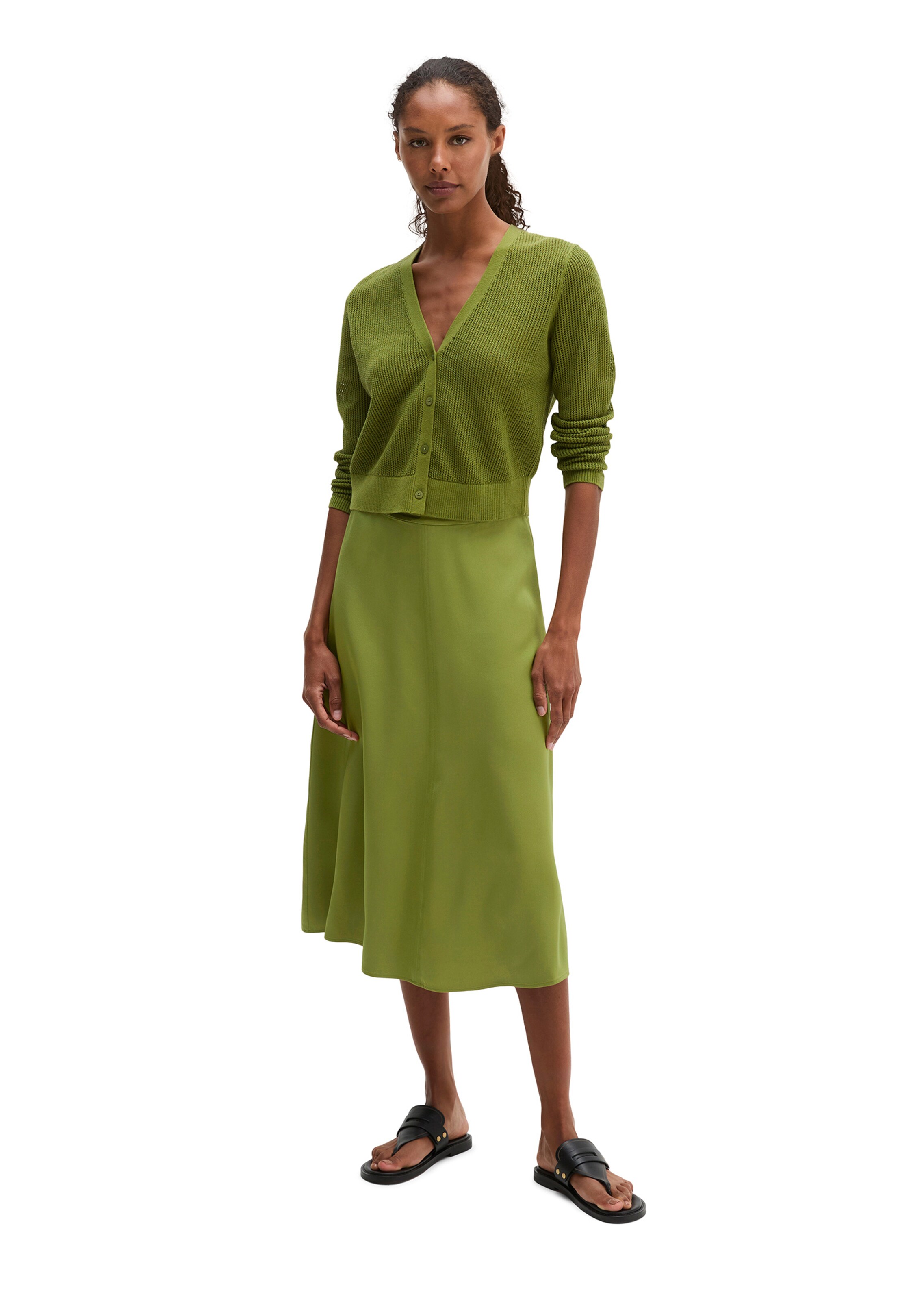 Cardigan Marc O'Polo en vert