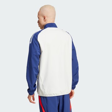 ADIDAS PERFORMANCE Sportjacke 'Olympique Lyon Tiro 24' in Weiß