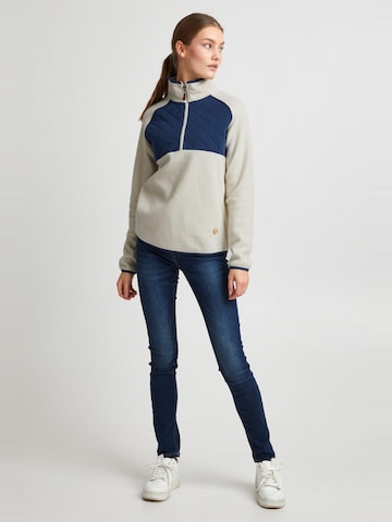 Oxmo Sweatshirt 'Malita' in Beige
