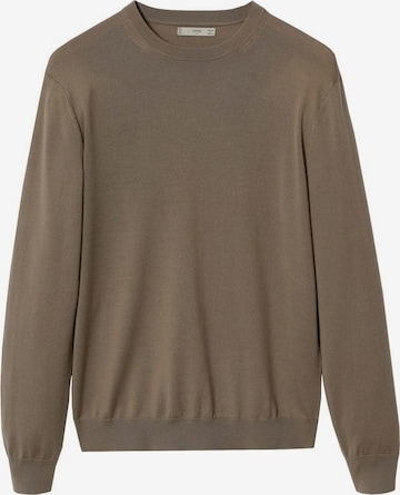 MANGO MAN Pullover 'Willy' in Braun: predná strana