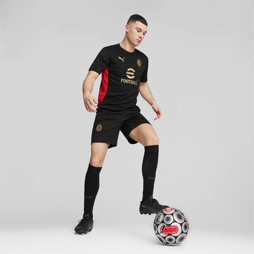 PUMA Regular Sportshorts 'AC Milan' in Schwarz