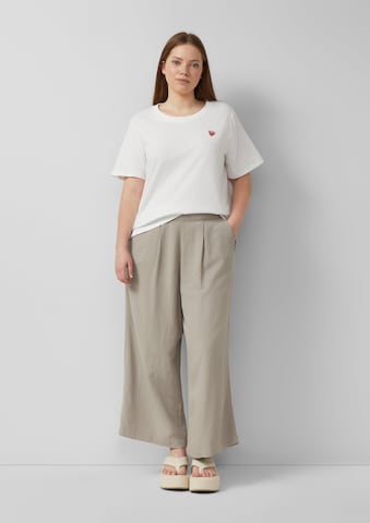 Wide Leg Pantalon QS en marron