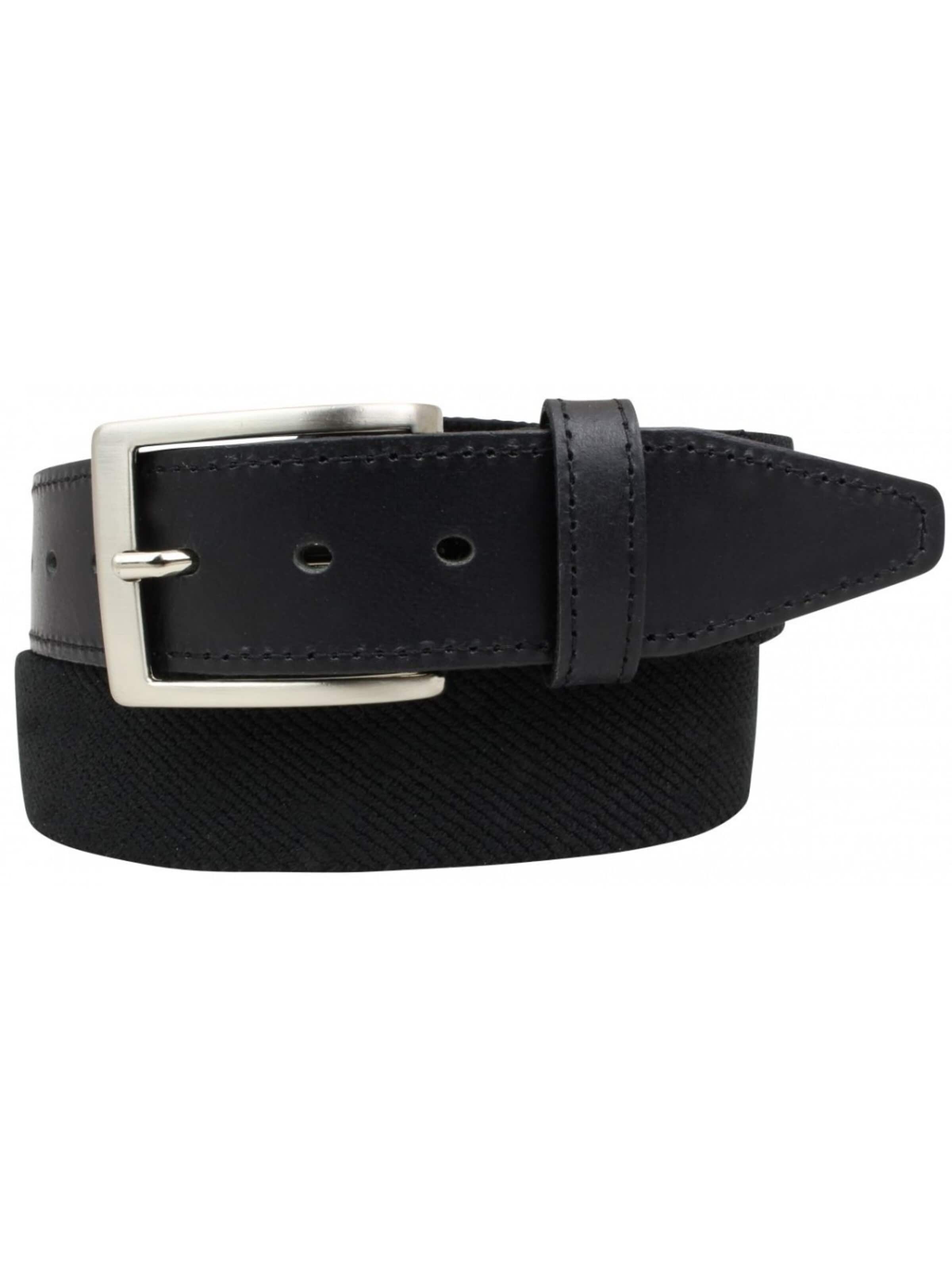 BELTINGER Belt 'Palermoa' in Black: front