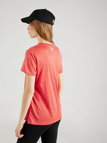 UNDER ARMOUR Funkcionalna majica 'Twist' | rdeča barva