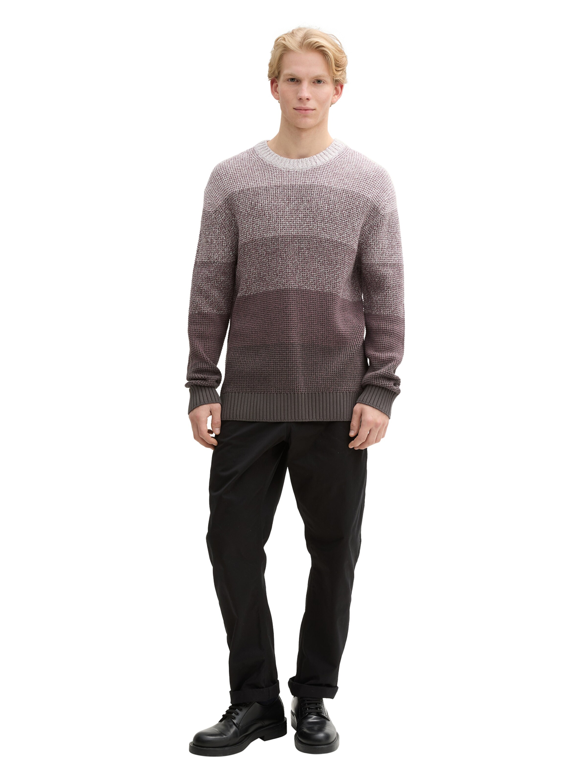 Pull-over TOM TAILOR DENIM en gris