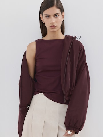 MANGO Top 'TECLI' - Červená: predná strana