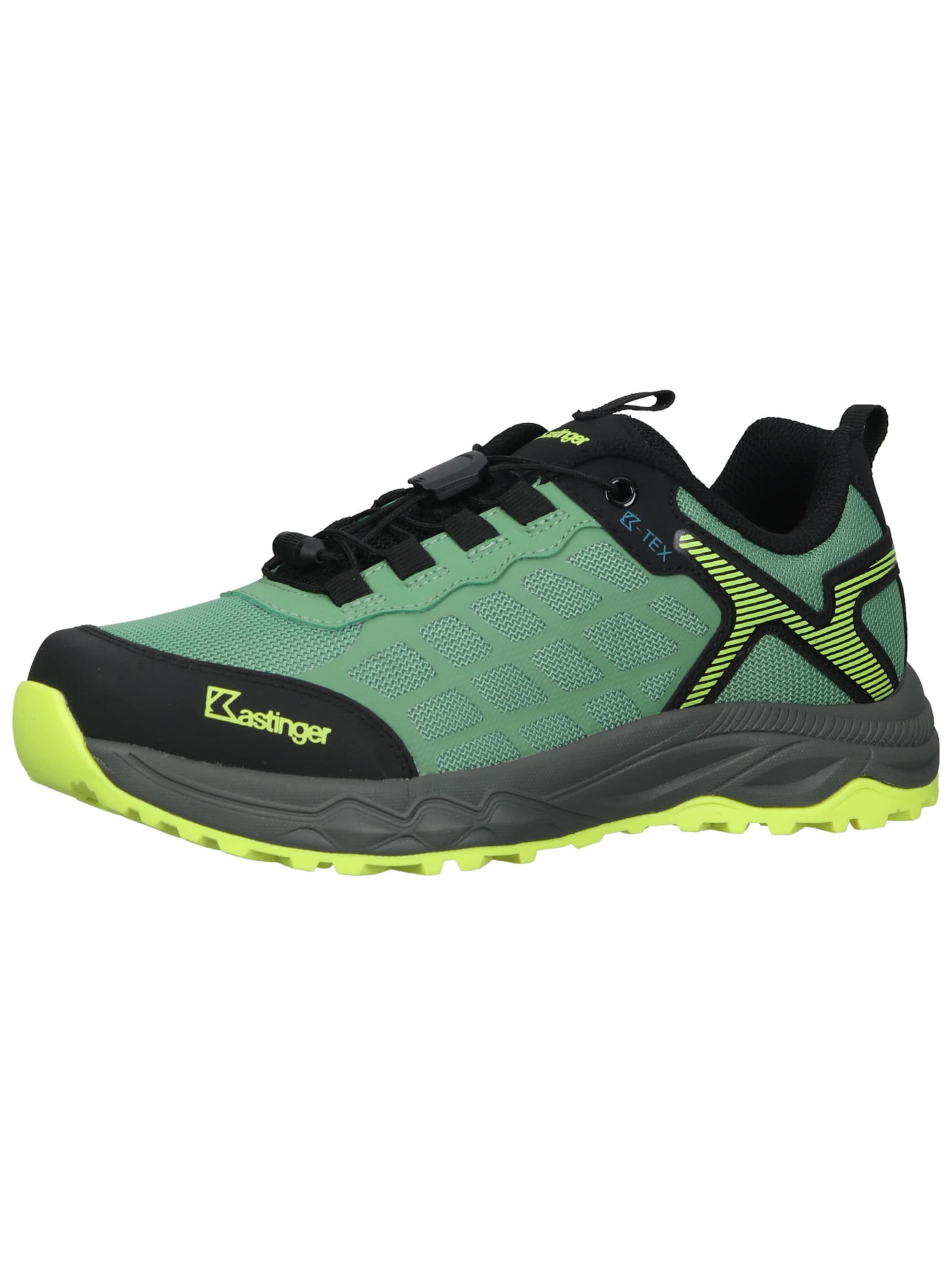 Baskets basses Kastinger en vert : devant