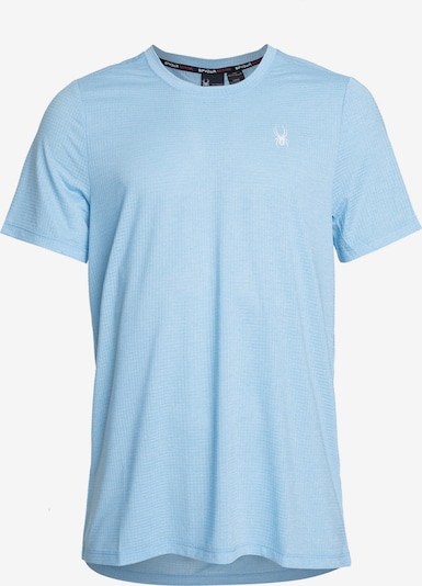 Spyder Functioneel shirt in de kleur Lichtblauw, Productweergave