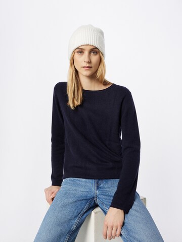 Zwillingsherz Sweater in Blue: front