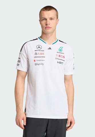 ADIDAS PERFORMANCE - Camiseta funcional 'Mercedes - Amg Petronas Formula 1 Team Driver' en blanco: frente