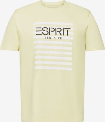 ESPRIT Shirt in Geel: voorkant