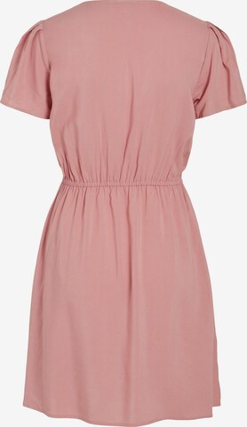 VILA Summer dress 'Trine' in Pink