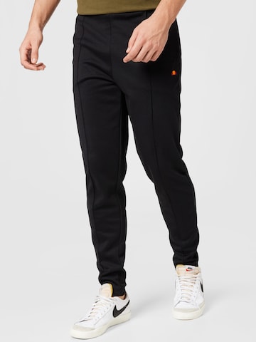 ELLESSE Tapered Broek 'Sainz' in Zwart: voorkant