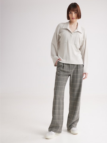 4TAILORS Top 'Winter' - Sivá