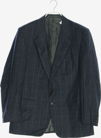 Ermenegildo Zegna Suit Jacket in L-XL in Blue: front