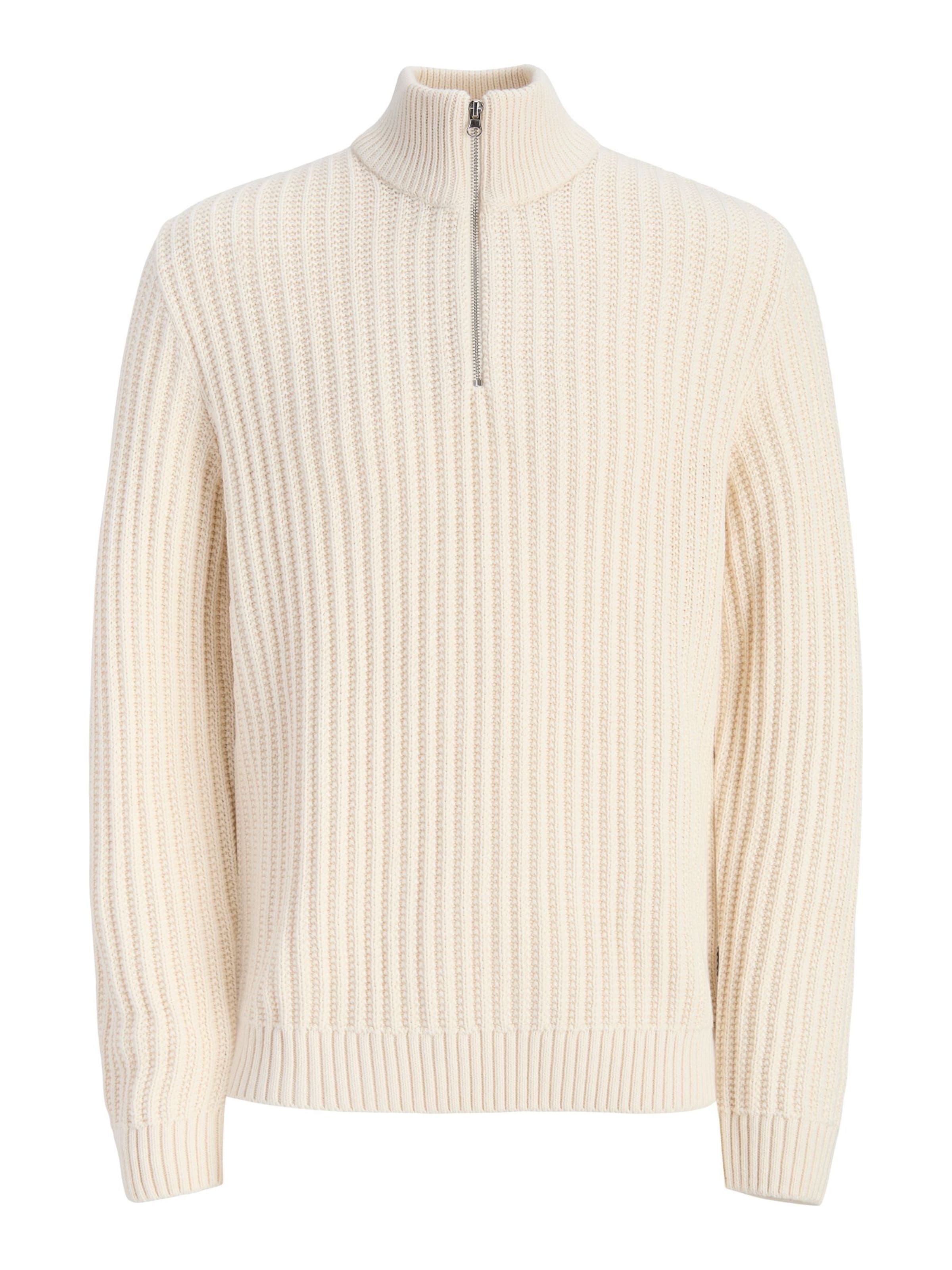 JACK & JONES Sweater in Beige: front