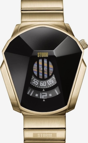 STORM Analoguhr 'Darth' in Gold: Vorderseite