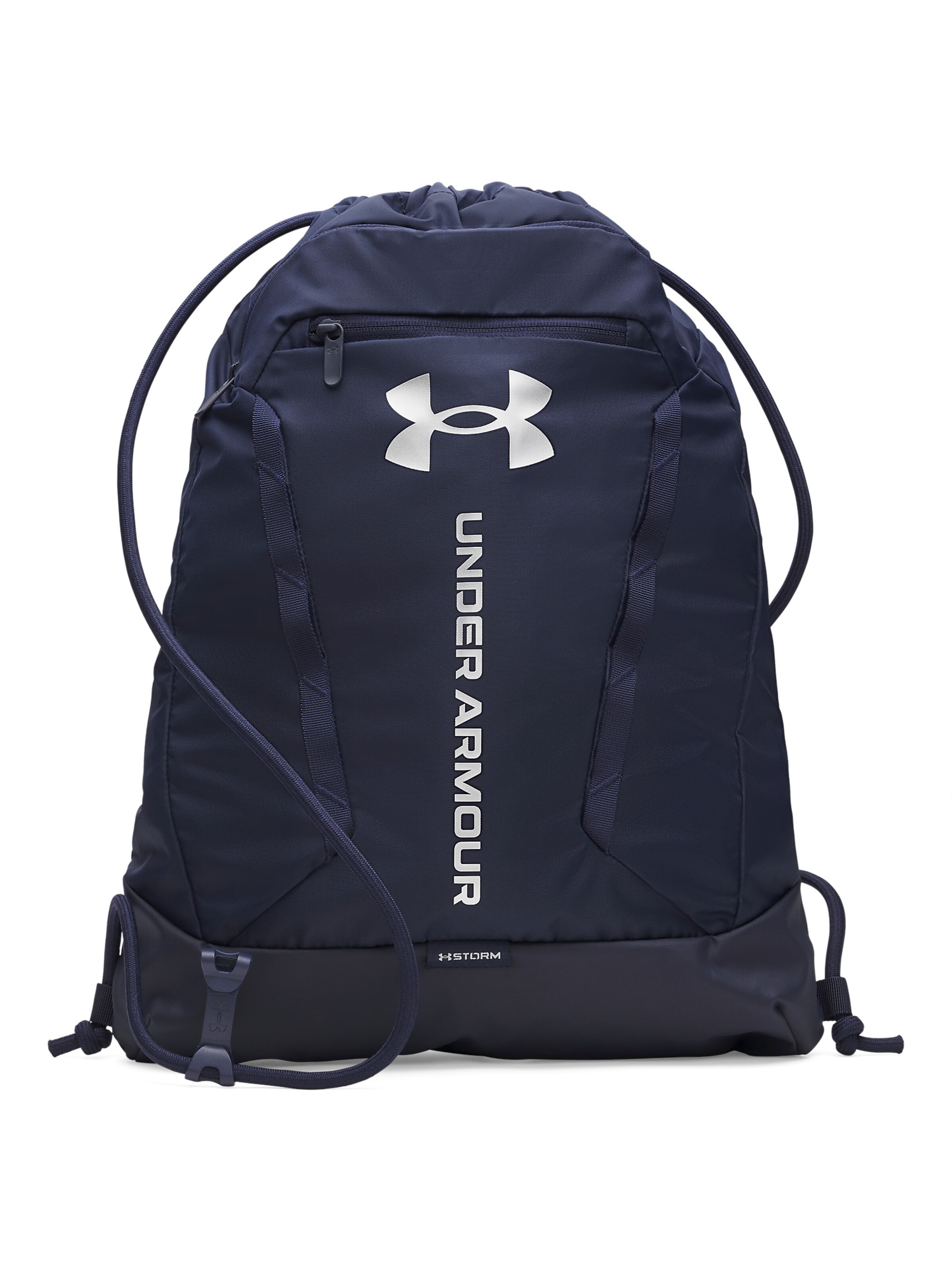 UNDER ARMOUR Gymbag 'Hustle' in Blauw: voorkant