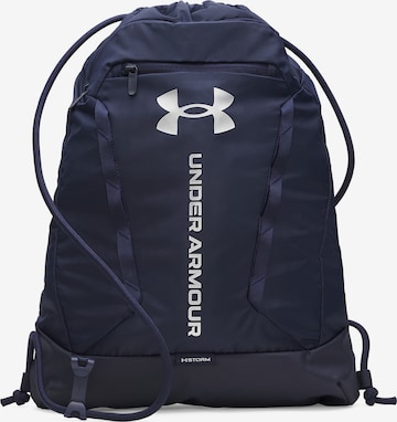 UNDER ARMOUR Sportturnbeutel 'Hustle' in Blau: Vorderseite