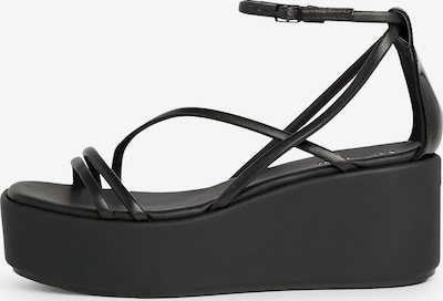 Calvin Klein Sandały z rzemykami w kolorze czarnym, Podgląd produktu