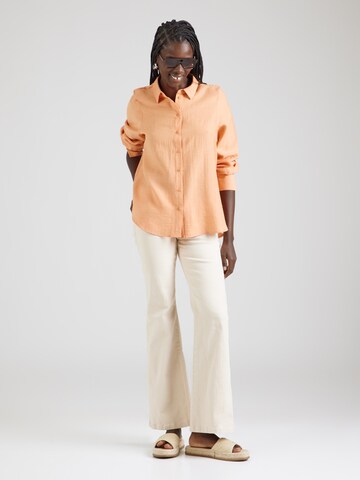 VERO MODA Blouse 'VMFLORA OLGA' in Orange