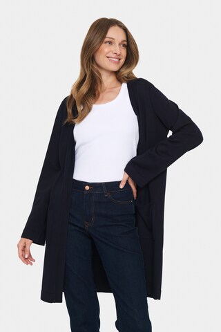 SAINT TROPEZ Cardigan 'Kila' i blå: forside
